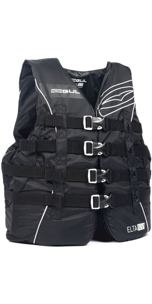 2026 Gul Eltanin 4 Buckle ISO Approved Impact Vest SK7102-C3 - Black
